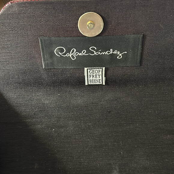 Red Rafael Sanchez Purse/ Clutch - Picture 8 of 10